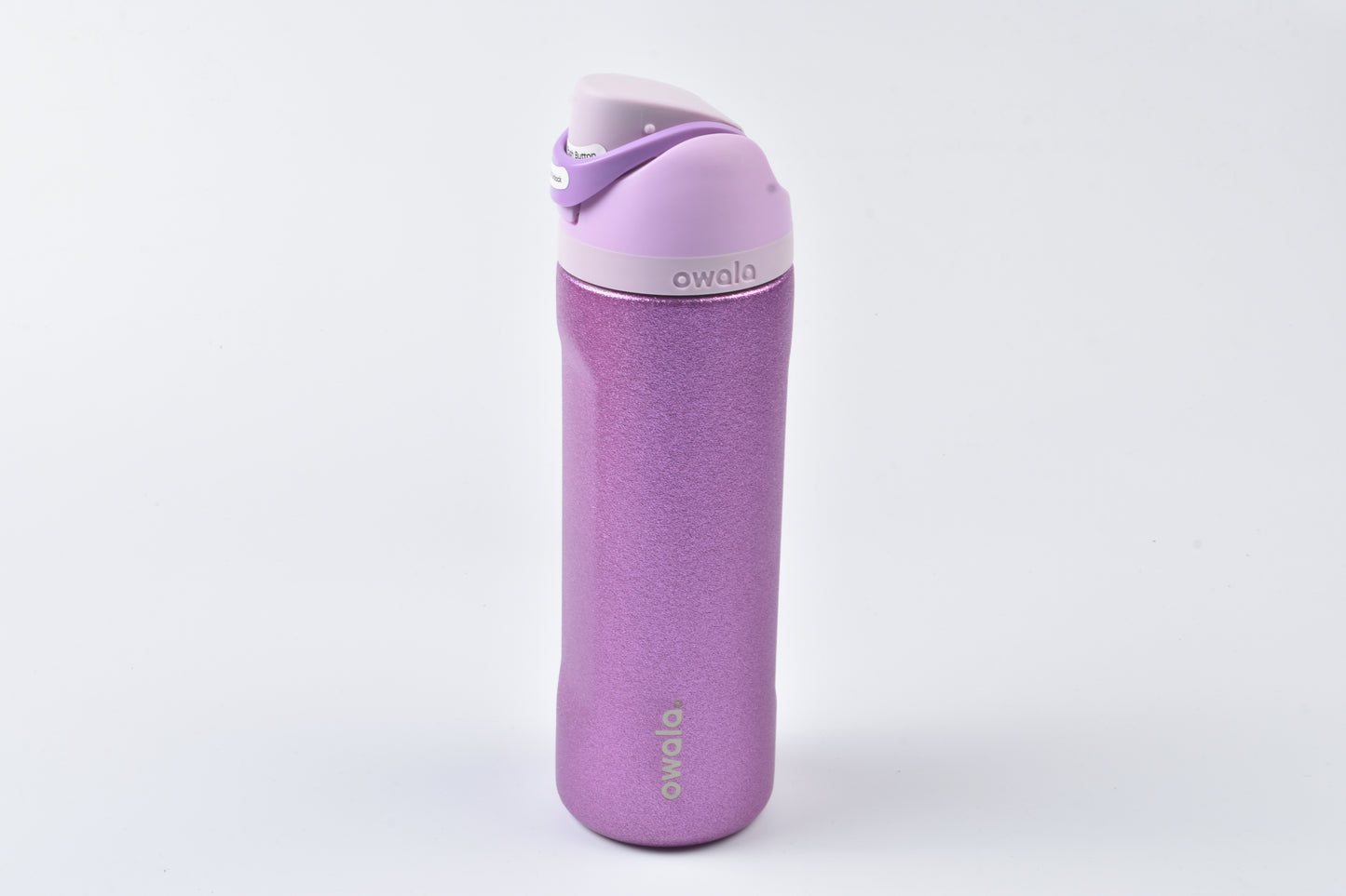 24oz JDI Purple Glitter Stainless Steel Water Bottle - Owala Collab