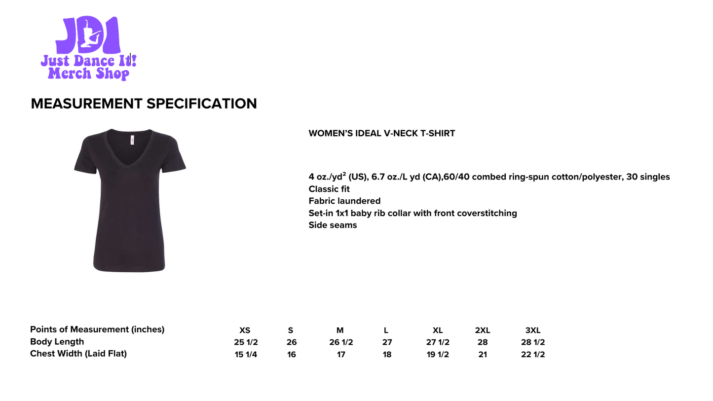 One Dream. One Team. (Women's Vneck)