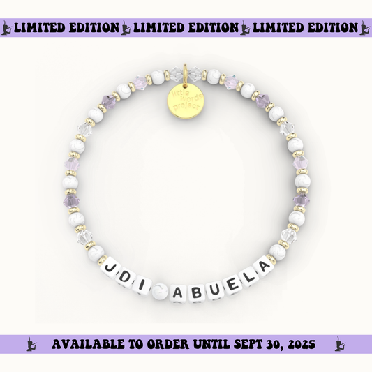 JDI Abuela Bracelet - Little Words Project Collab