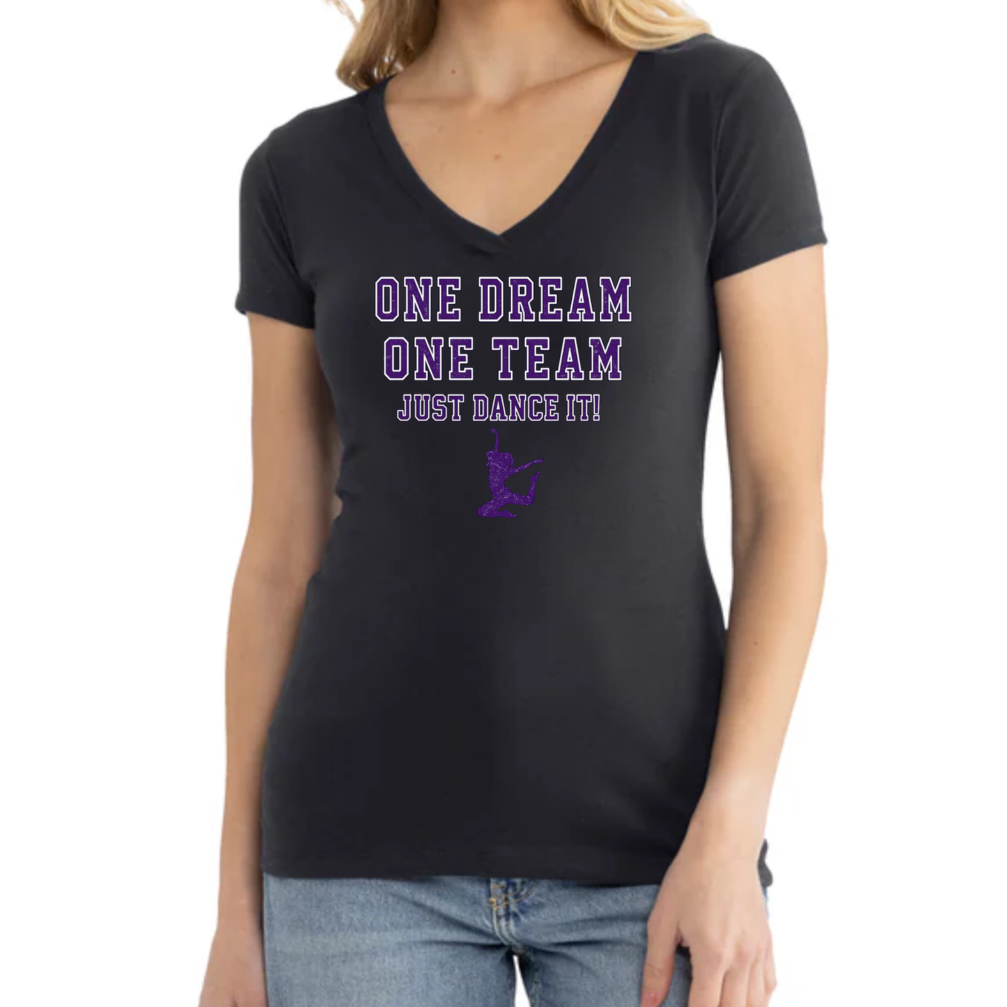 One Dream. One Team. (Women's Vneck)